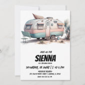 Strand Zomer Party uitnodiging (Voorkant)