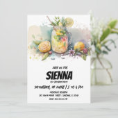 Strand Zomer Party uitnodiging (Staand voorkant)