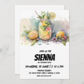 Strand Zomer Party uitnodiging (Voorkant / Achterkant)