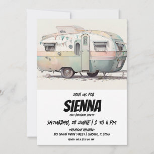 Strand Zomer Party uitnodiging