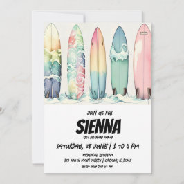 Strand Zomer Party uitnodiging