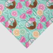 Strand Zomer Patroon Tissuepapier (Detail)