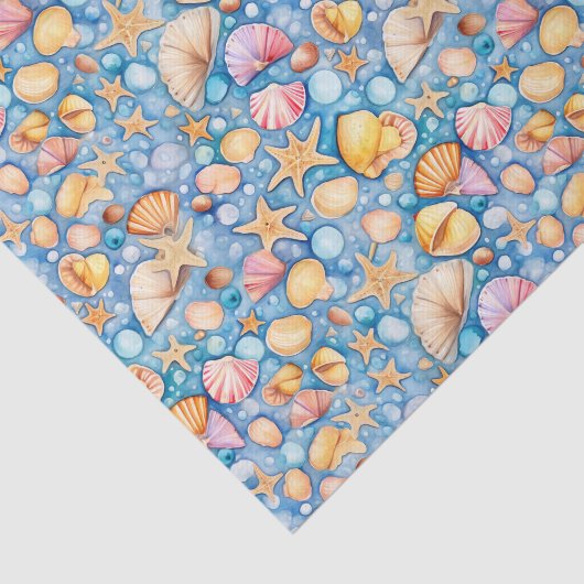 Strand Zomer Tissue Papier (Detail)