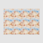 Strand Zomer Tissue Papier (Voorkant)