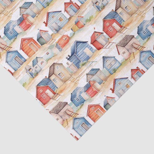 Strand Zomer Tissue Papier (Detail)