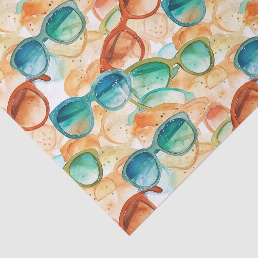 Strand Zomer Tissue Papier (Detail)