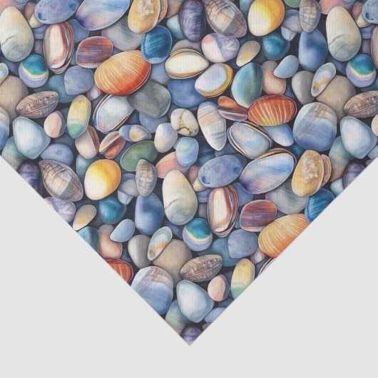 Strand Zomer Tissue Papier (Detail)