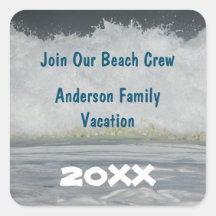 Strand Zomer Vakantie Ocean Reunion Trip Envelope