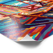 Strand Zomer Vibes Foto Afdruk (Hoek)