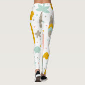 Strand Zomer vibes Leggings (Achterkant)