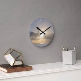 STRAND ZON RONDE KLOK
