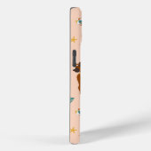 Strand zonnebaders patroon Case-Mate iPhone case (Achterkant / Rechts)