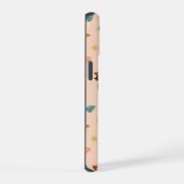 Strand zonnebaders patroon iPhone 15 case (Rechterkant)