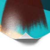 Strand zonsondergang - Abstract Foto Afdruk (Hoek)