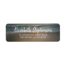 Strand Zonsondergang Bruiloft Etiket