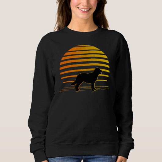 Strand zonsondergang en labrador retriever trui (Voorkant)