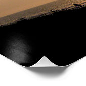 Strand Zonsondergang Fotografie Poster Print (Hoek)