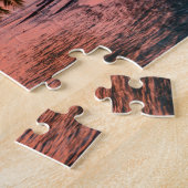 Strand zonsondergang legpuzzel (Zijkant)