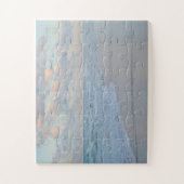 Strand Zonsopgang Calm Ocean Waters Artistieke kun Legpuzzel (Verticaal)