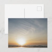 Strand Zonsopgang Feest Blank Uitnodiging Briefkaart (Voorkant / Achterkant)