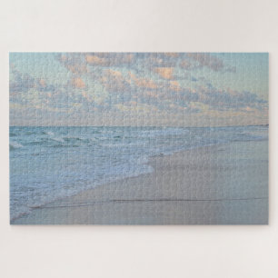 Strand Zonsopgang Rustig Water Artistiek Groot 60  Legpuzzel