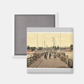 Strand, Zoppot, West-Pruisen, Duitsland (d.w.z., S Magneet (Voorkant / Achterkant)