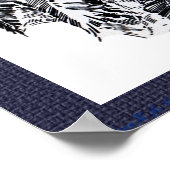 Strand Zuid Wind Art Print (Hoek)