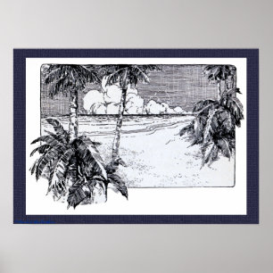  Strand Zuid Wind Art Print