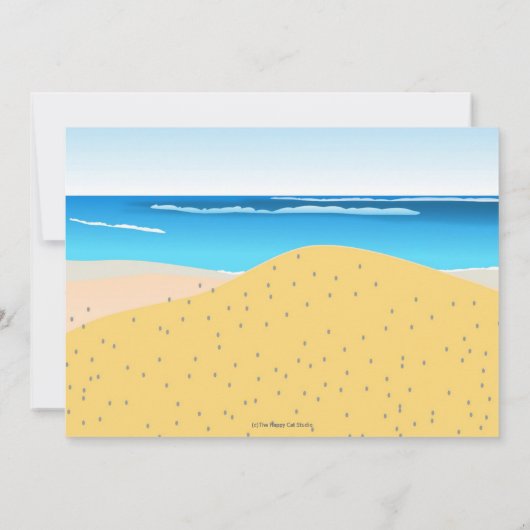 Strand Zwembad Verjaardagsfeest Jongens Zomer Foto Kaart (Achterkant)