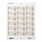  strandadres etiket (Full Sheet)