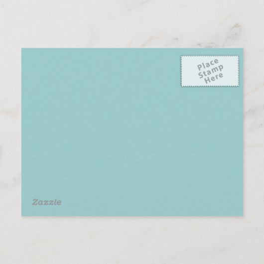 strandanker nautische bruiloft met uitzondering va aankondigingskaart (Achterkant)