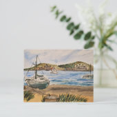 Strandansichtkaart Briefkaart (Staand voorkant)