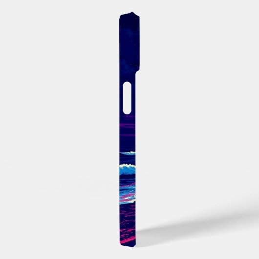 Strandavond met Sunset Rays mobiel Case-Mate iPhone Case (Achterkant / Rechts)