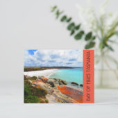 strandbaai briefkaart (Staand voorkant)