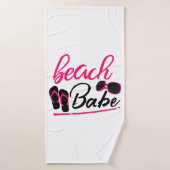 strandbabe badhanddoek (Badhanddoek)
