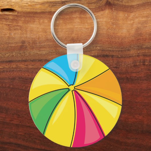 strandbal sleutelhanger (Voorkant)