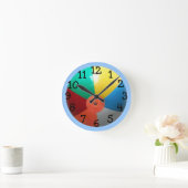 Strandbal wandklok (Huis)