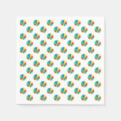 strandbalpatroon | poolparty servetten (Voorkant)