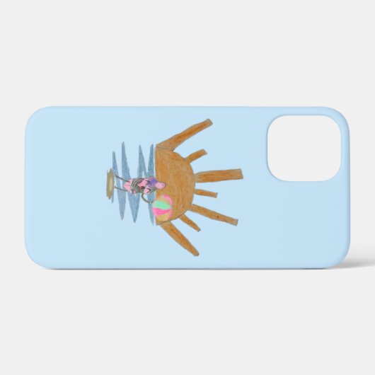 Strandbalpinguïn Case-Mate iPhone Case (Achterkant (horizontaal))