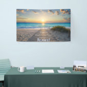 Strandbanner met Filippenzen 4:4 VERHEUG U! Spandoek (Beurs)