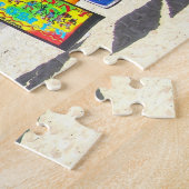 Strandbar Jamaica. Legpuzzel (Zijkant)