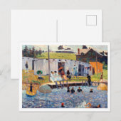 Strandberoemd landschappelijk Briefkaart (Voorkant / Achterkant)