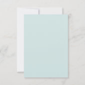 Strandbestemming bruiloft | Details RSVP-kaart RSVP Kaartje (Achterkant)