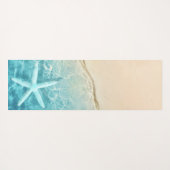 STRANDBLAUWE STER YOGAMAT (Achterkant (horizontaal))