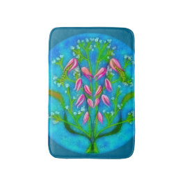 Strandbloemen Acryl Schilderen Badmat