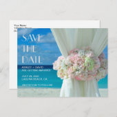 Strandboeket Bewaar de datum Briefkaart (Voorkant / Achterkant)