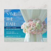 Strandboeket Bewaar de datum Briefkaart (Voorkant)