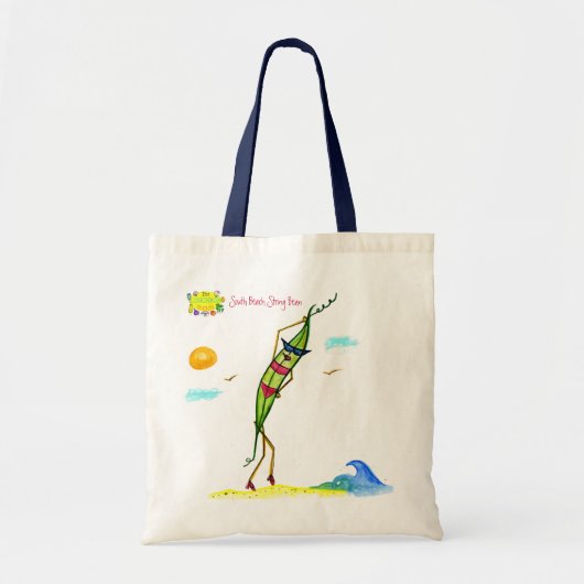 strandboon tote bag (Voorkant)