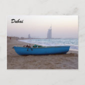strandboot dubai briefkaart (Voorkant)