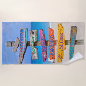 Strandborden Strandlaken (Voorkant)